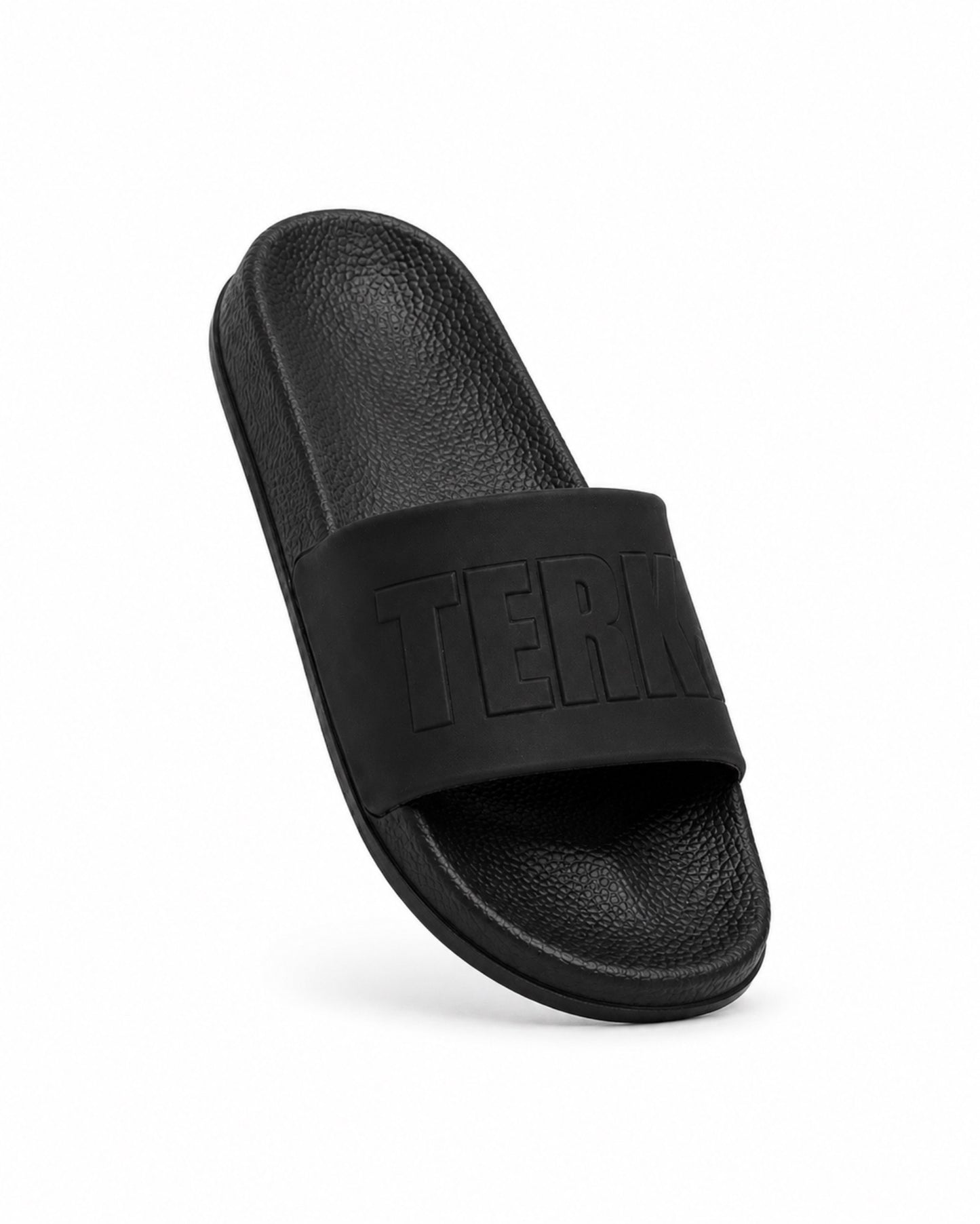 BLACK 3D BLACK TERK LOGO SLIDE