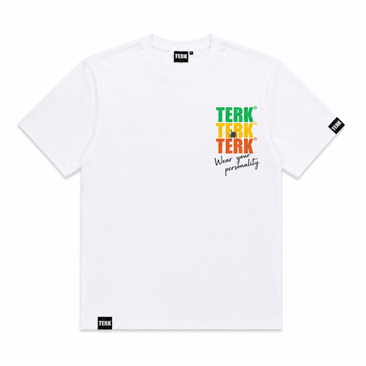 TERK® Signature Wear Your Personality Tee – White