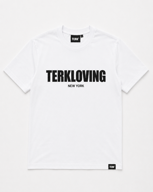 TERKLOVING Signature Tee – White