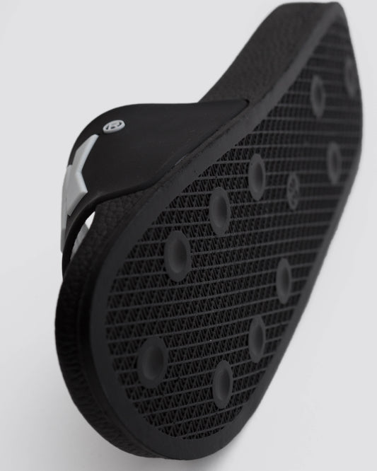 BLACK 3D WHITE TERK LOGO SLIDE