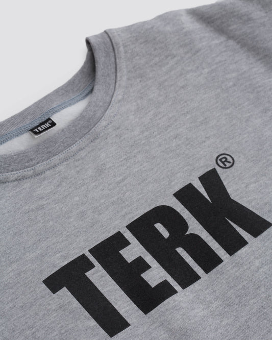 TERK Logo Crewneck — White