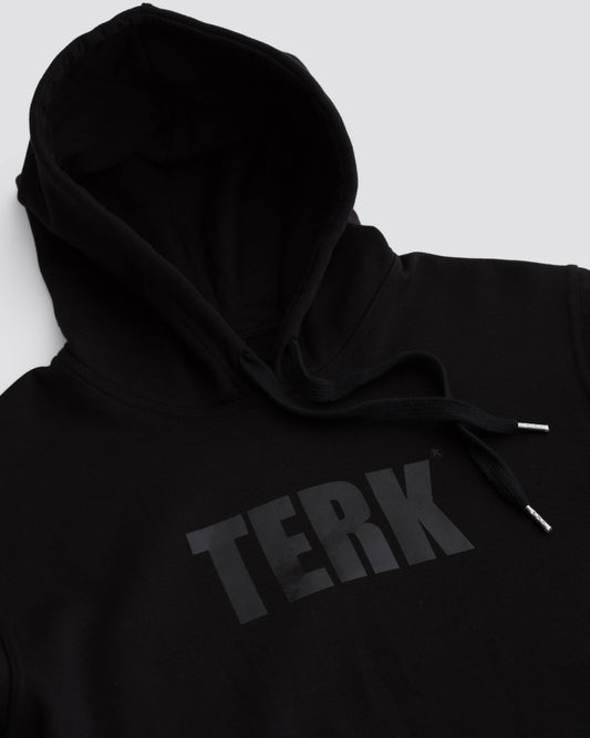 BLACK TERK LOGO HOODIE