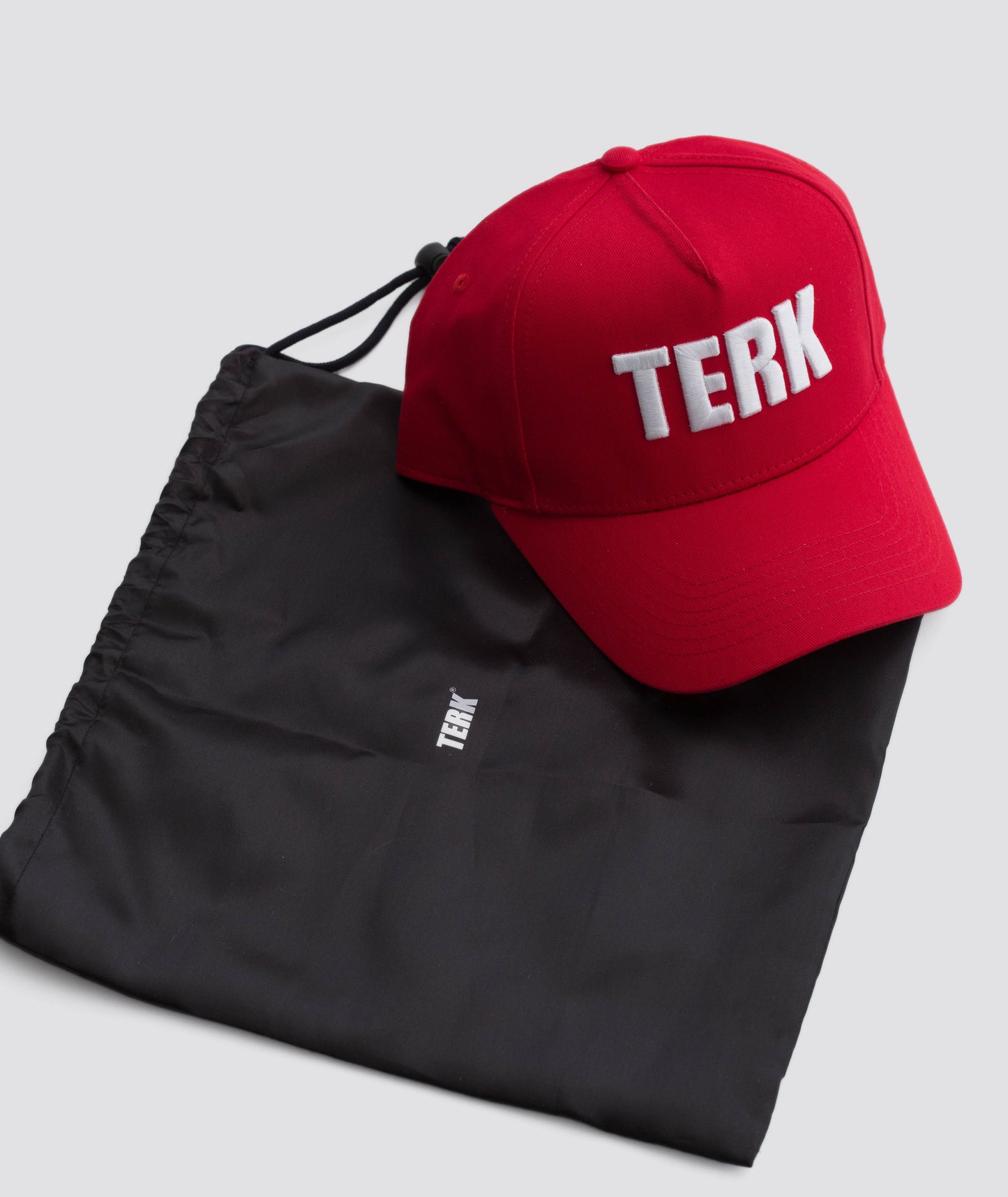 TERK 3D Embroidery Hat — Red