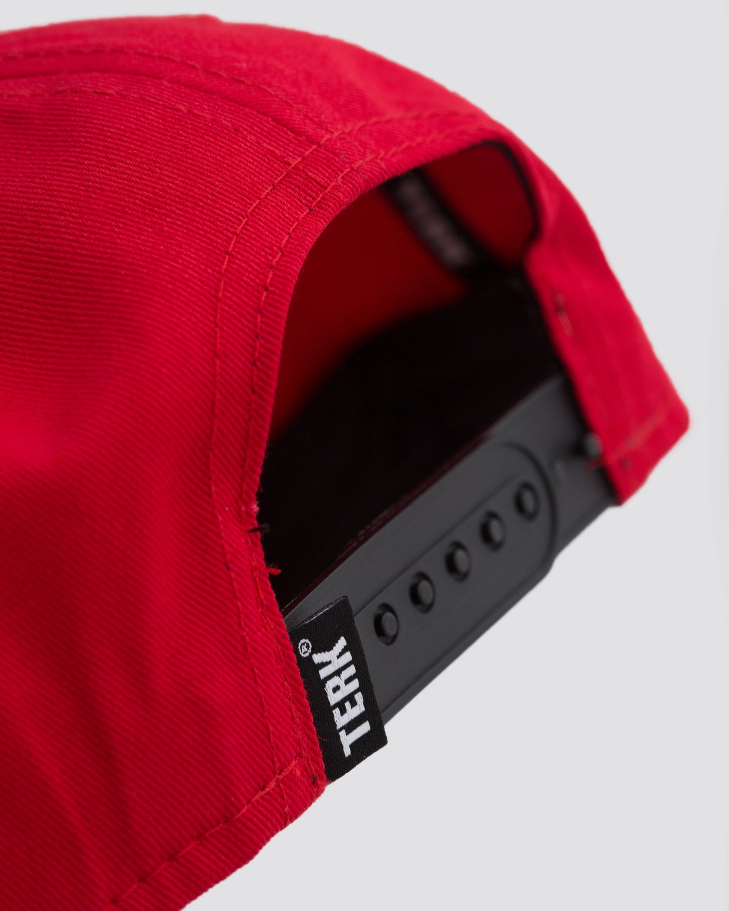 TERK Logo Patch Snapback — Black