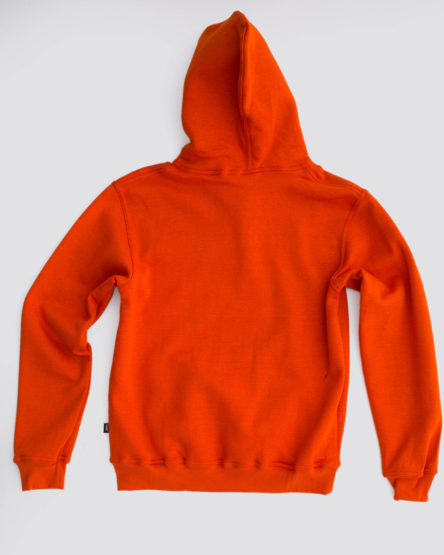 ORANGE WHITE TERK LOGO HOODIE