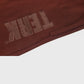 CHOCOLATE SWEATPANTS WITH BROWN TERK EMBROIDERED LOGO