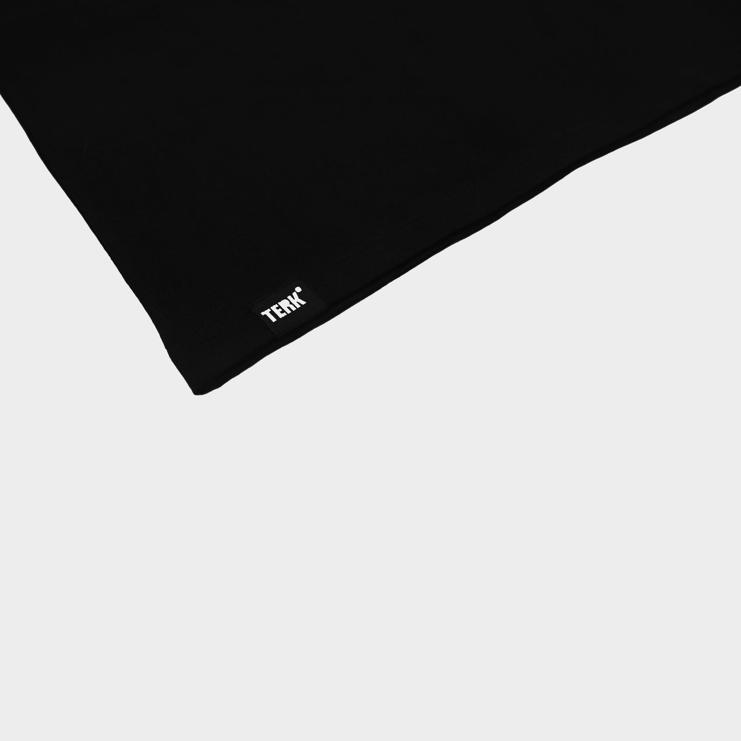 TERK Small Chest Logo Tee — Black