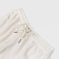 VANILLA SWEATPANTS WITH WHITE TERK EMBROIDERED LOGO