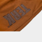 SADDLE SWEATPANTS WITH BROWN TERK EMBROIDERED LOGO