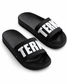 BLACK 3D WHITE TERK LOGO SLIDE