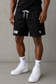 TERK Graphic Drawstring Shorts