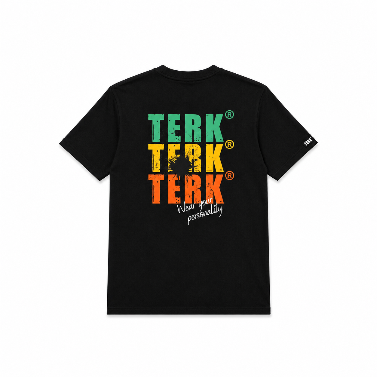 TERK® Signature Wear Your Personality Tee – Black