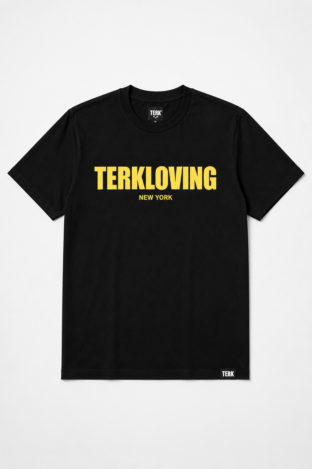 TERKLOVING® Gold Signature T Shirt Black