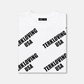 TERKLOVING Allover Logo Tee — White