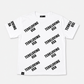 TERKLOVING Allover Logo Tee — White