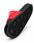BLACK/RED 3D White TERK logo Slide