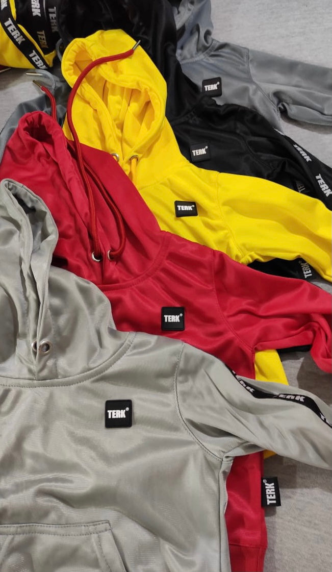 TERK Repeat Logo Tape Hoodie