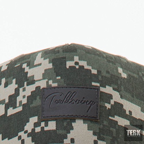 TERKLOVING Leather Patch Snapback