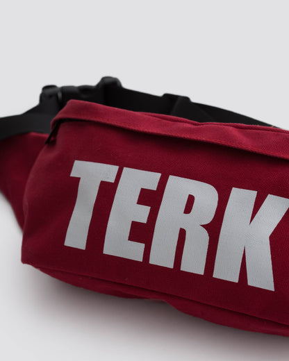 TERK Logo Belt Bag — Red
