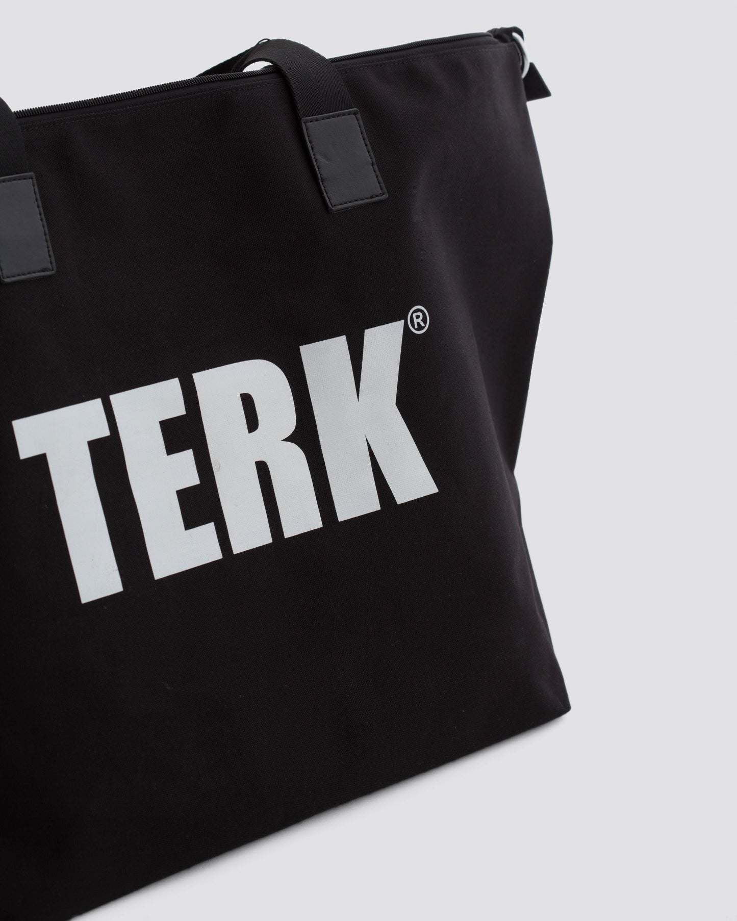 TERK LUXURY ZIPPERED TOTE BAG