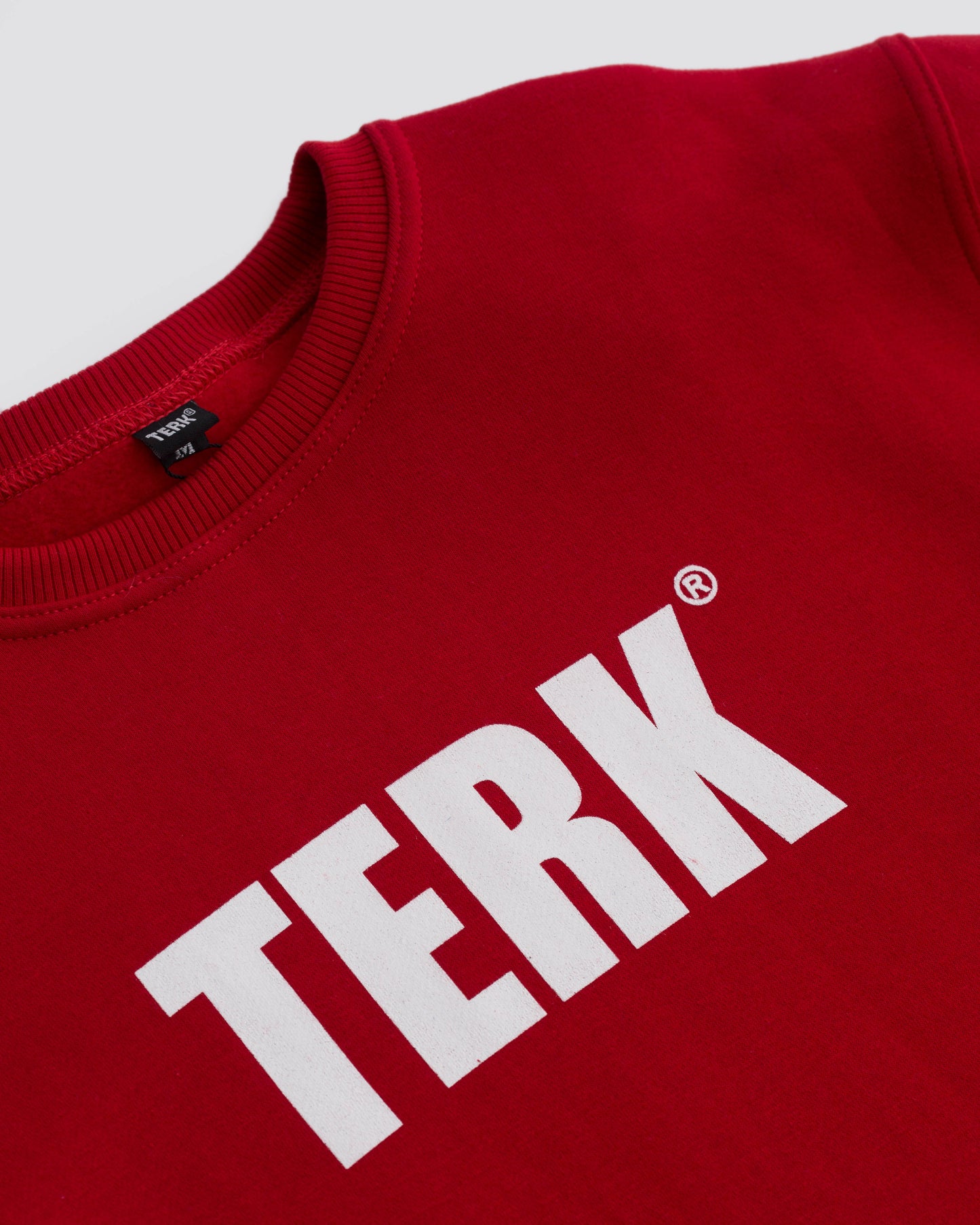 TERK Logo Crewneck — Red