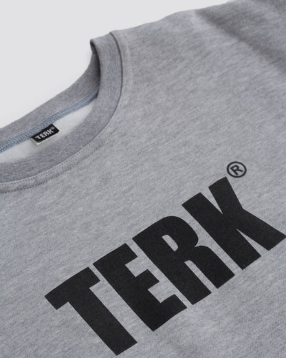 TERK Logo Crewneck — White