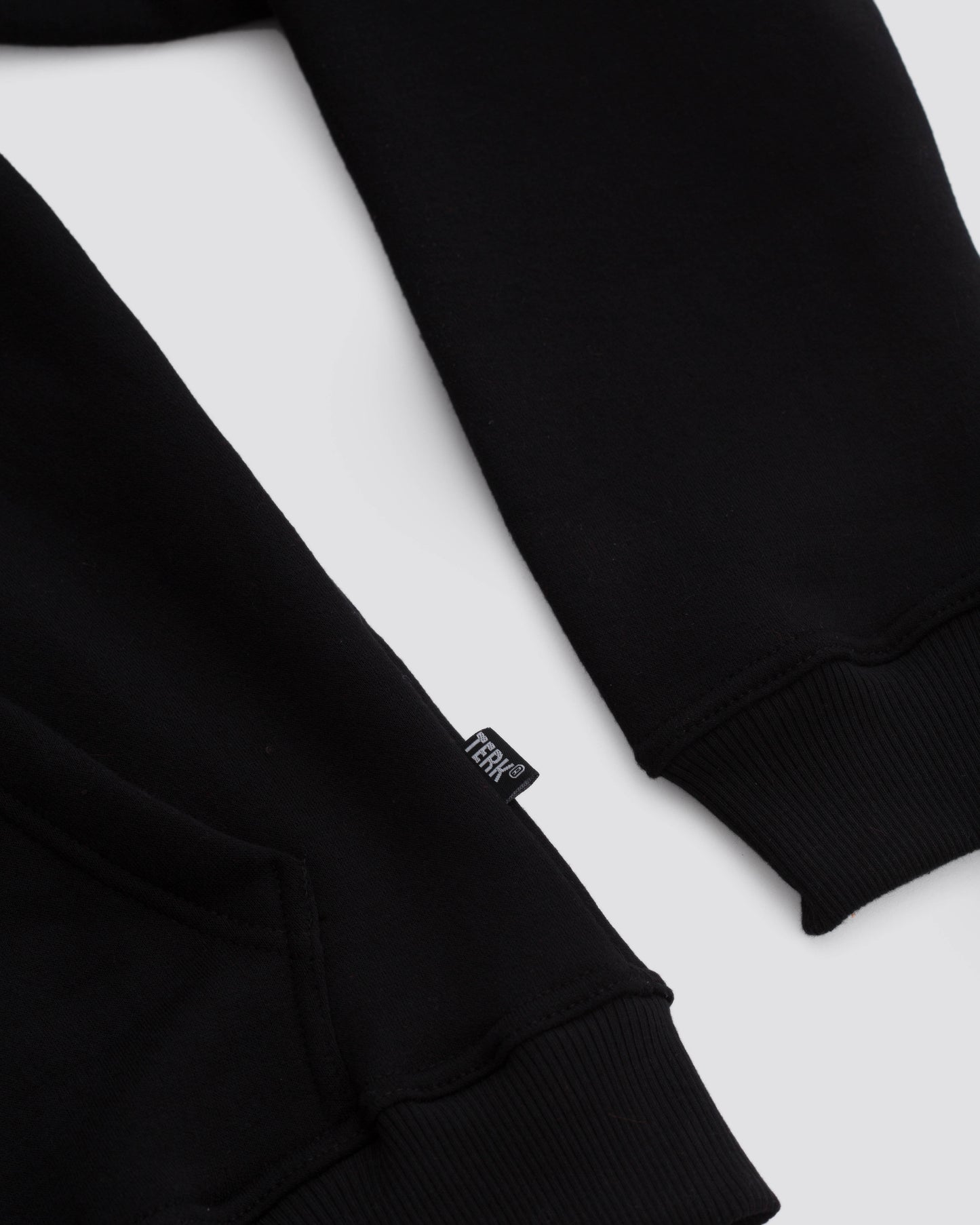 T.E.R.K. LOGO BLACK HOODIE