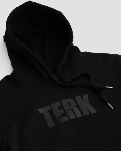 BLACK TERK LOGO HOODIE