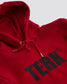 TERK Rally Crop Hoodie — Black