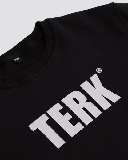 TERK Logo Crewneck — White