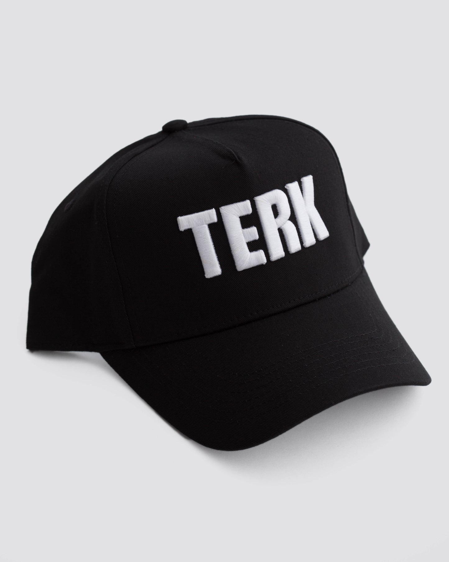 TERK 3D Embroidery Hat — Black