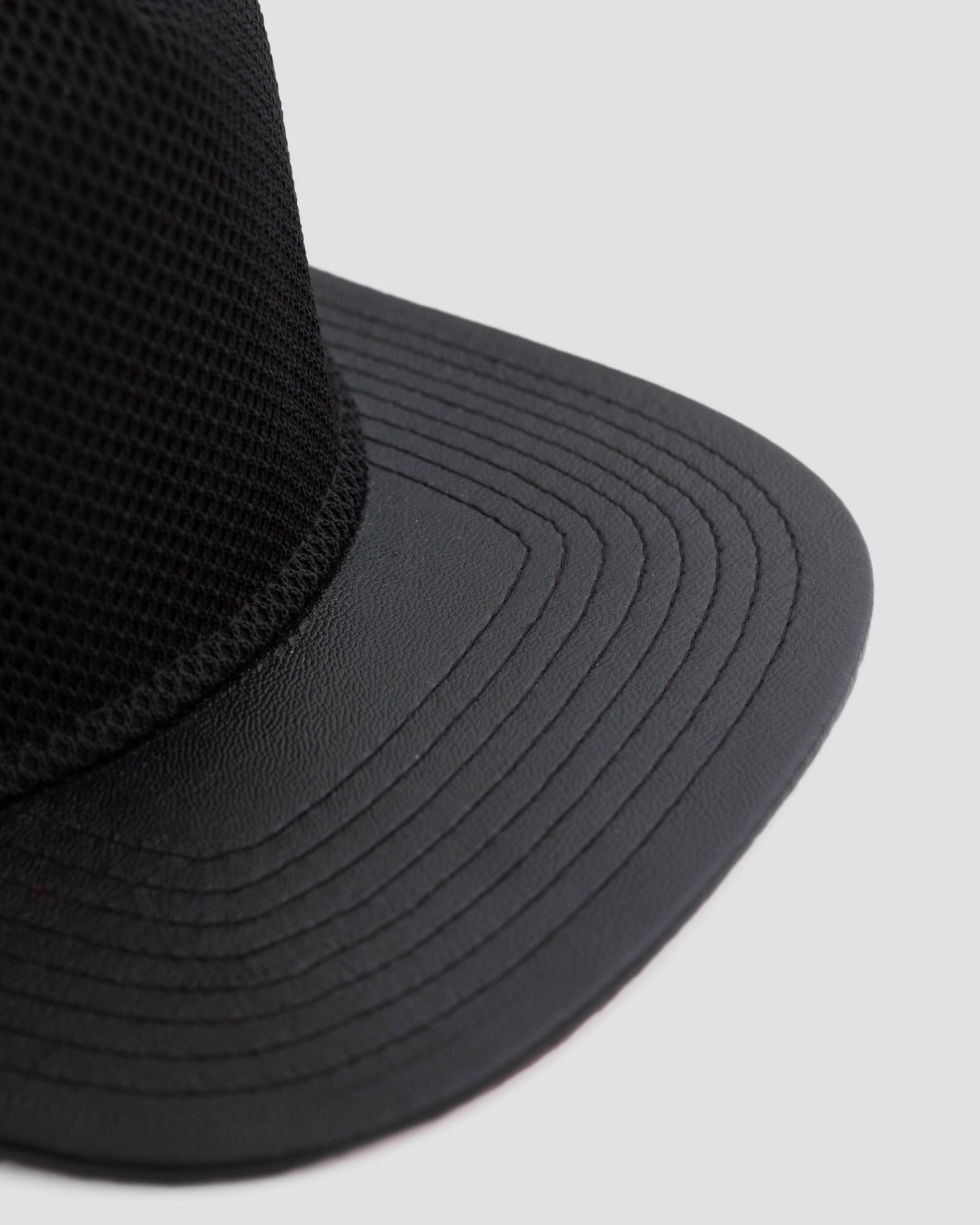TERK Mesh Cap with Leather Brim