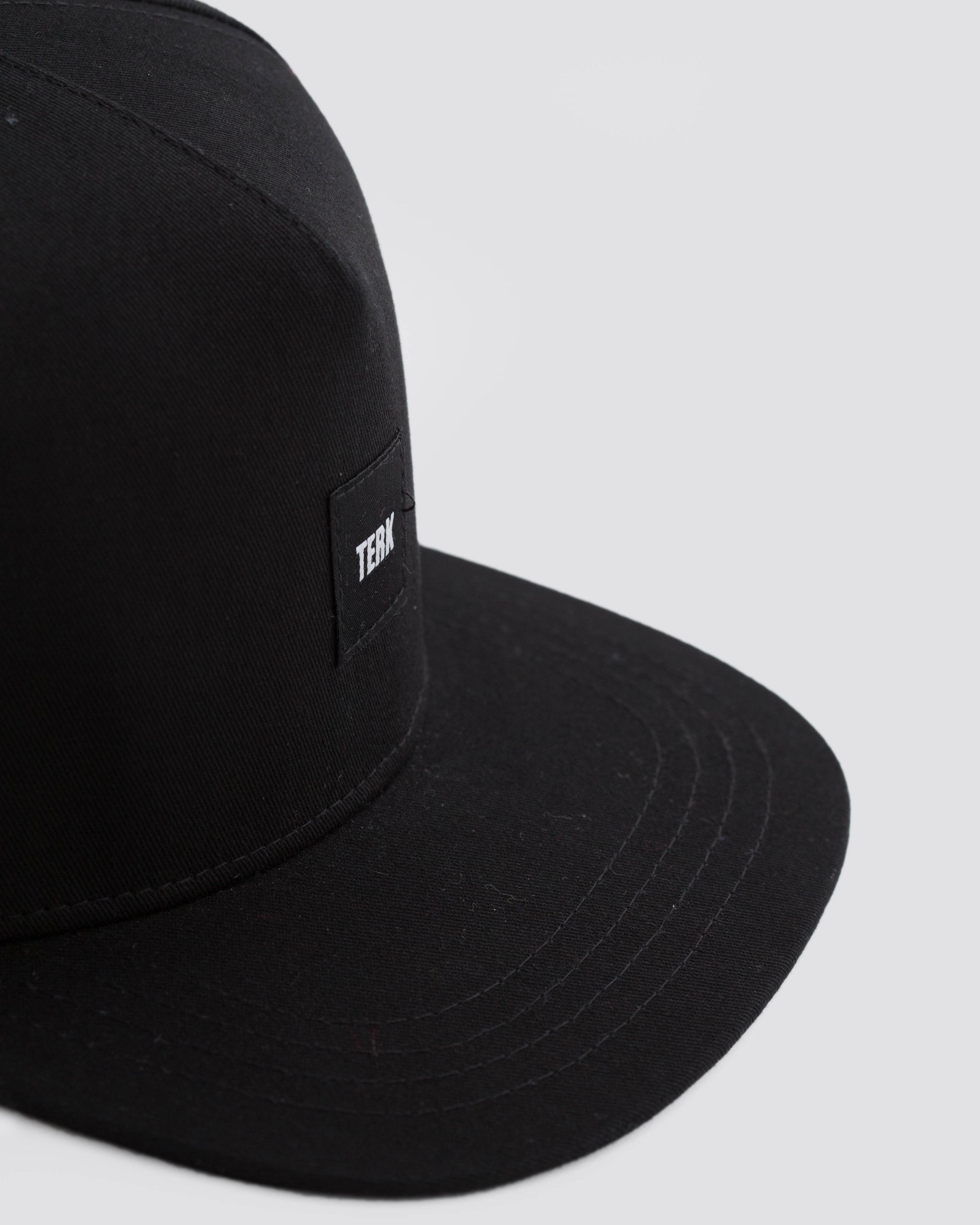TERK Logo Black Patch Snapback