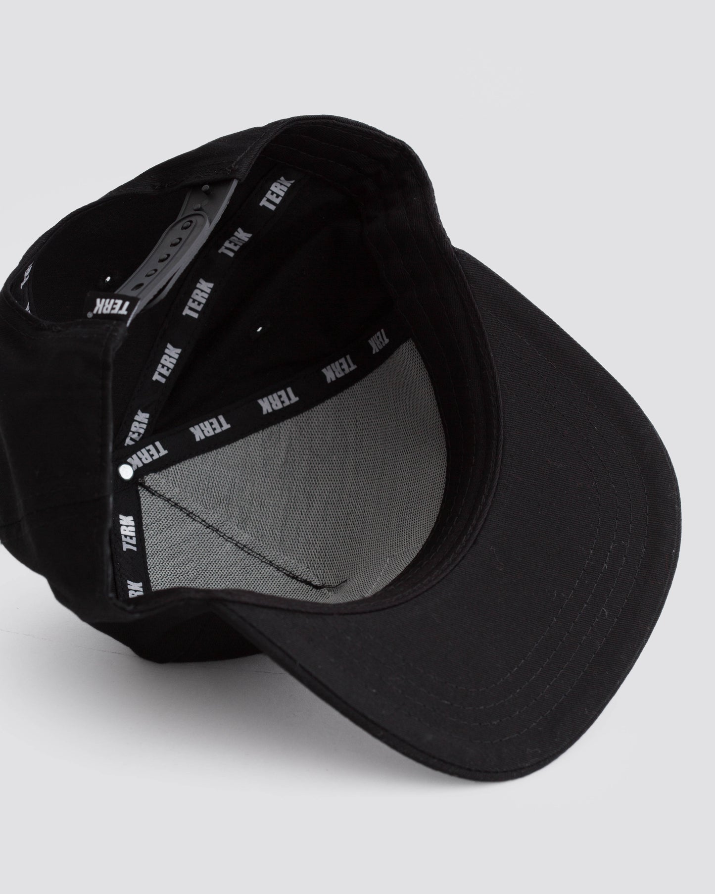TERK Logo Black Patch Snapback