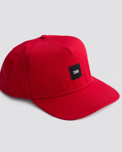 TERK Logo Patch Snapback — Black
