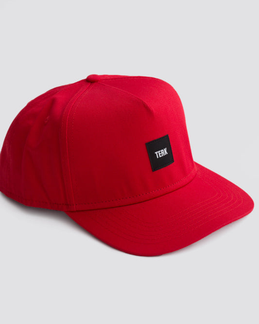 TERK Logo Patch Snapback — Black