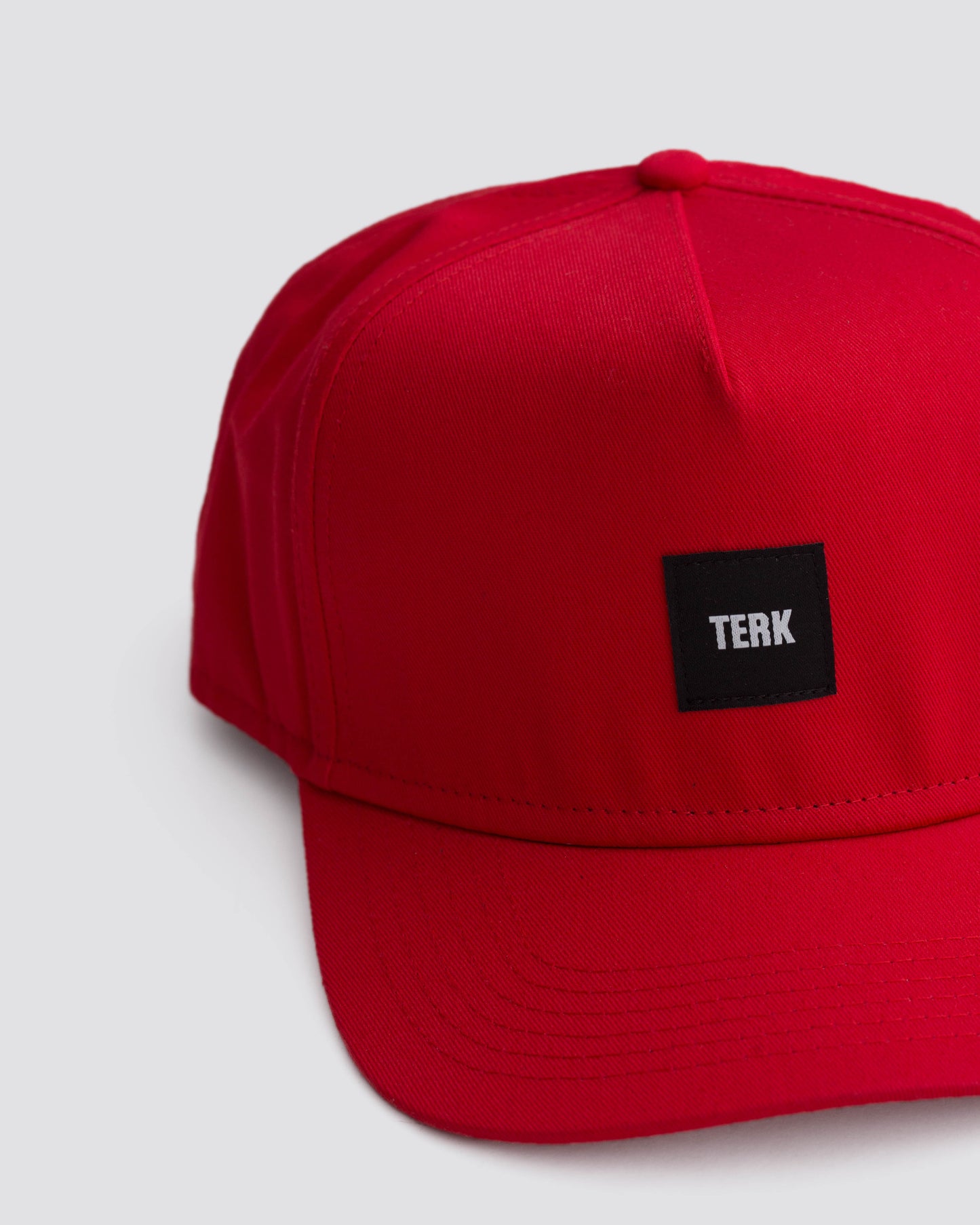 TERK Logo Patch Snapback — Black