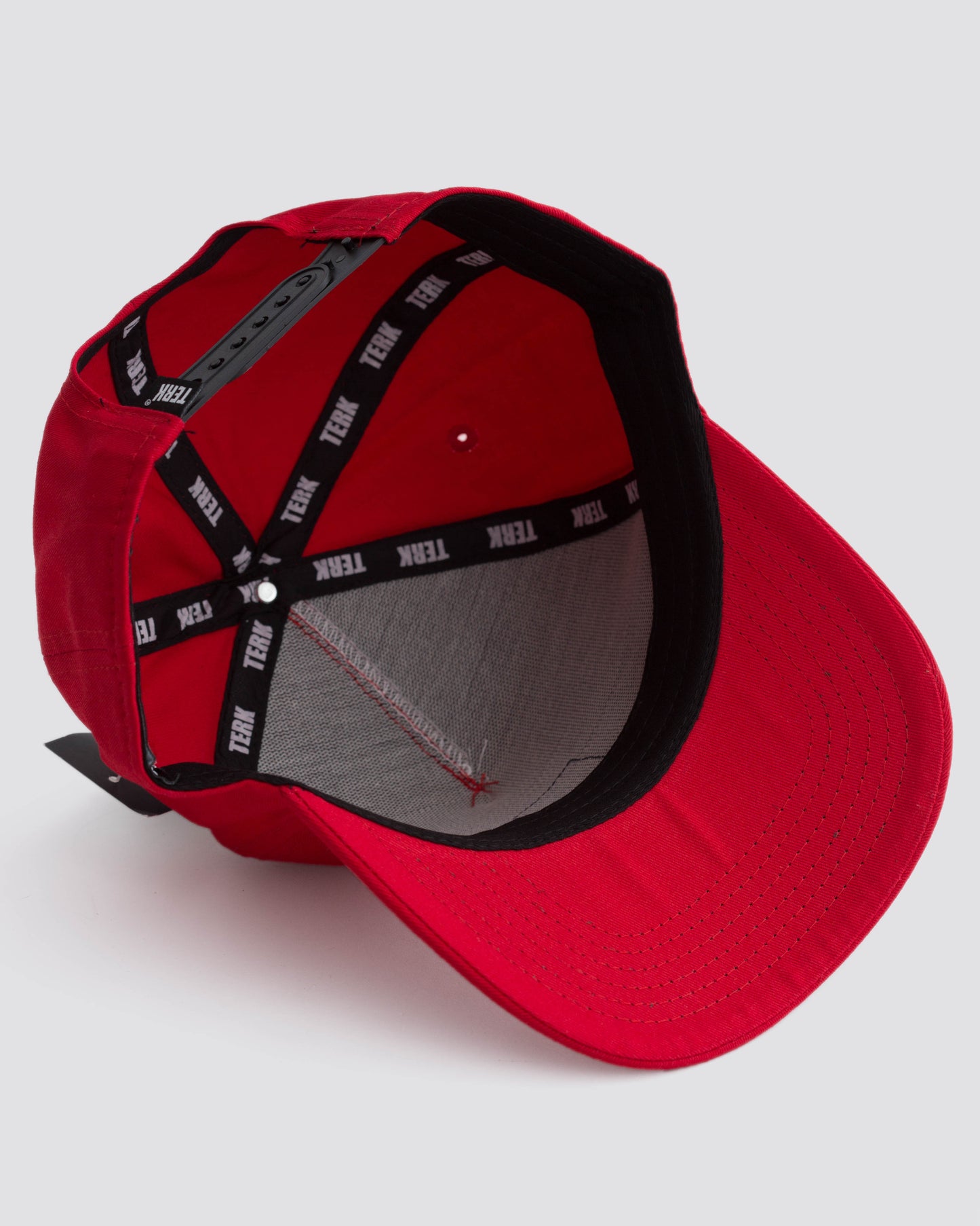 TERK Logo Patch Snapback — Black