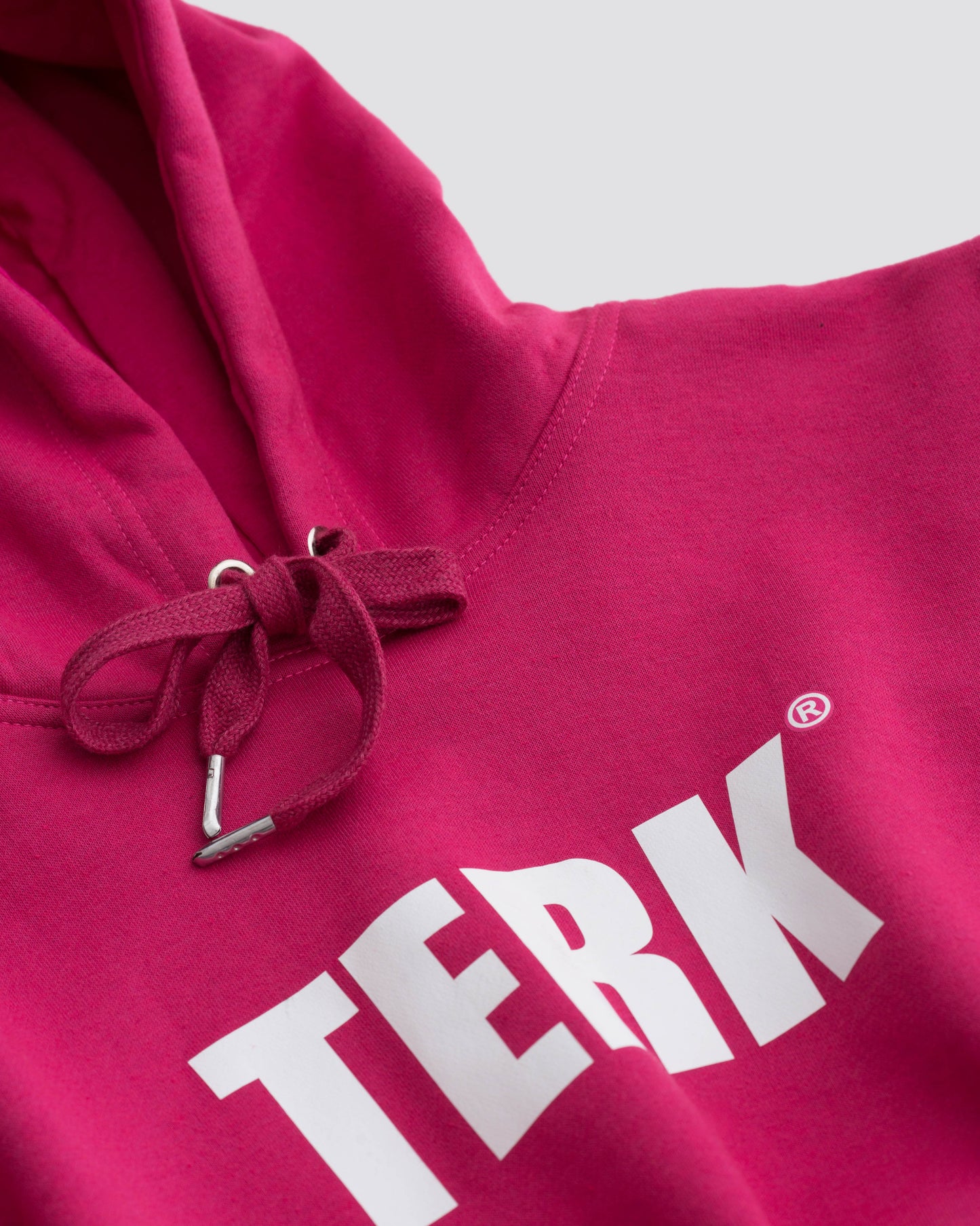 ELASTIC TERK RALLY CROP HOODIE