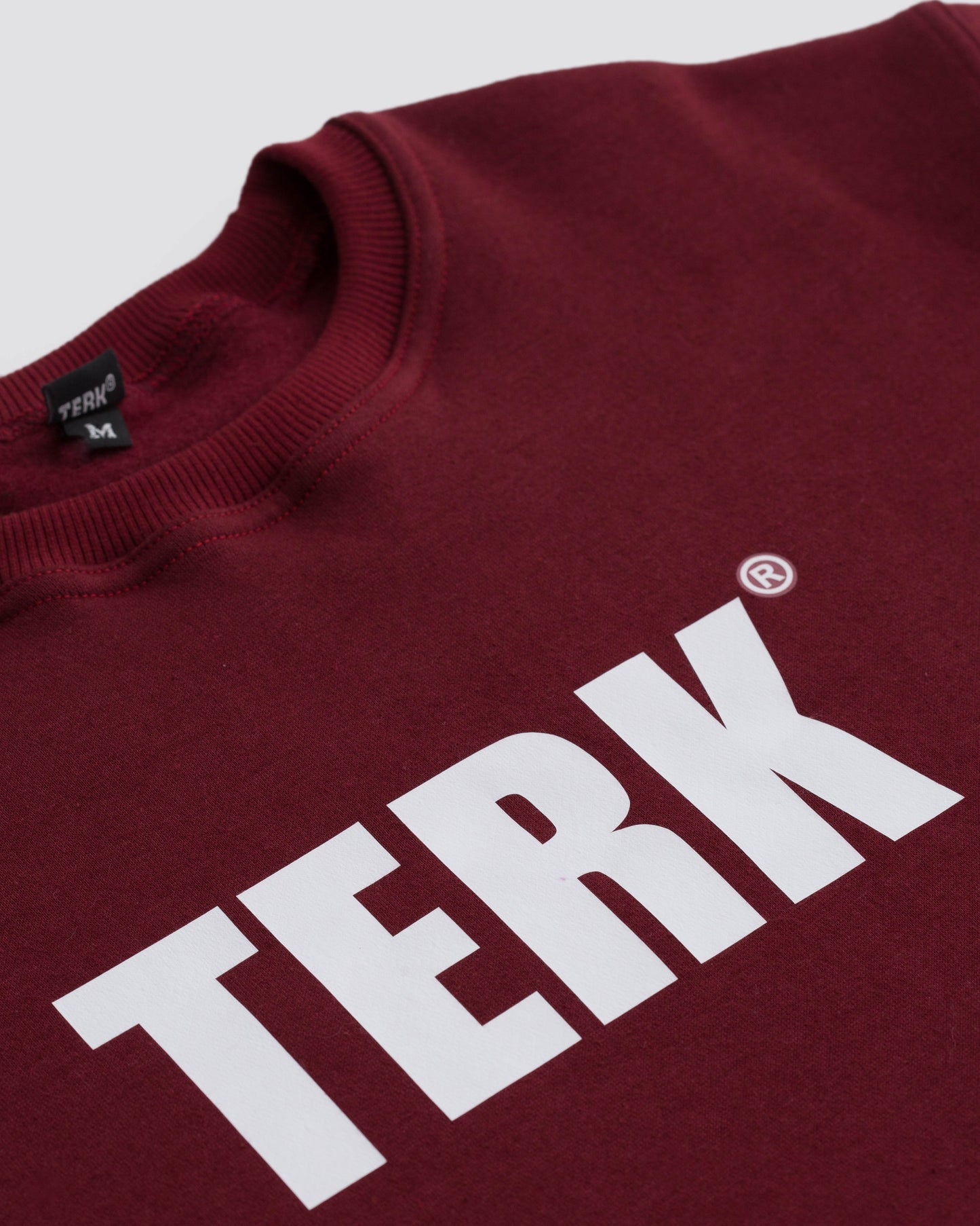 TERK Logo Crewneck — Burgundy