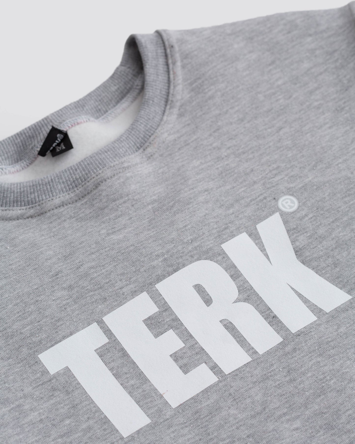 TERK Logo Crewneck — White