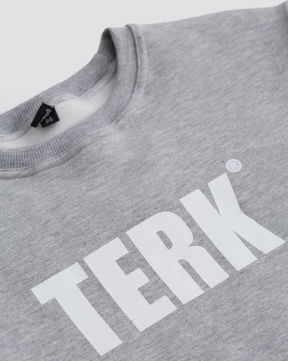 TERK Logo Crewneck — White
