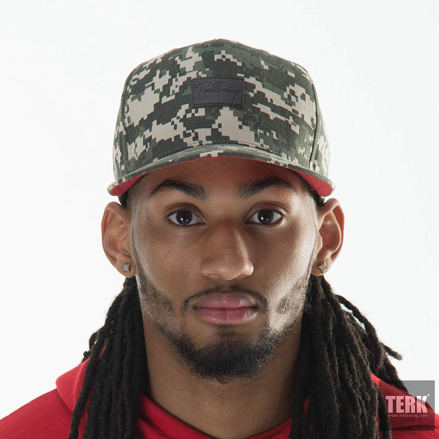 TERKLOVING Leather Patch Snapback