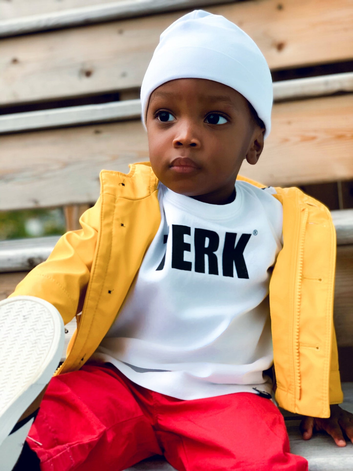 WHITE TERK T-SHIRT