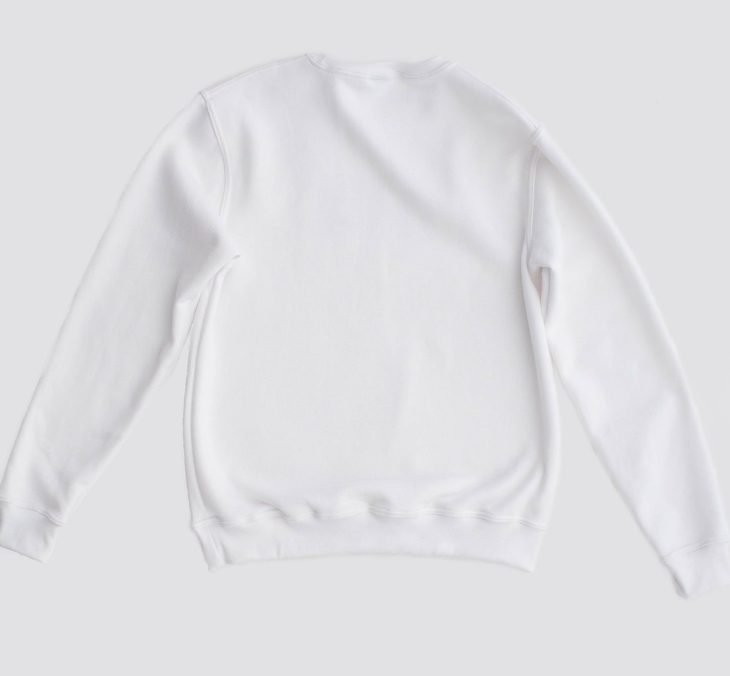 BLACK TERK LOGO WHITE CREWNECK