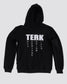 T.E.R.K. LOGO BLACK HOODIE
