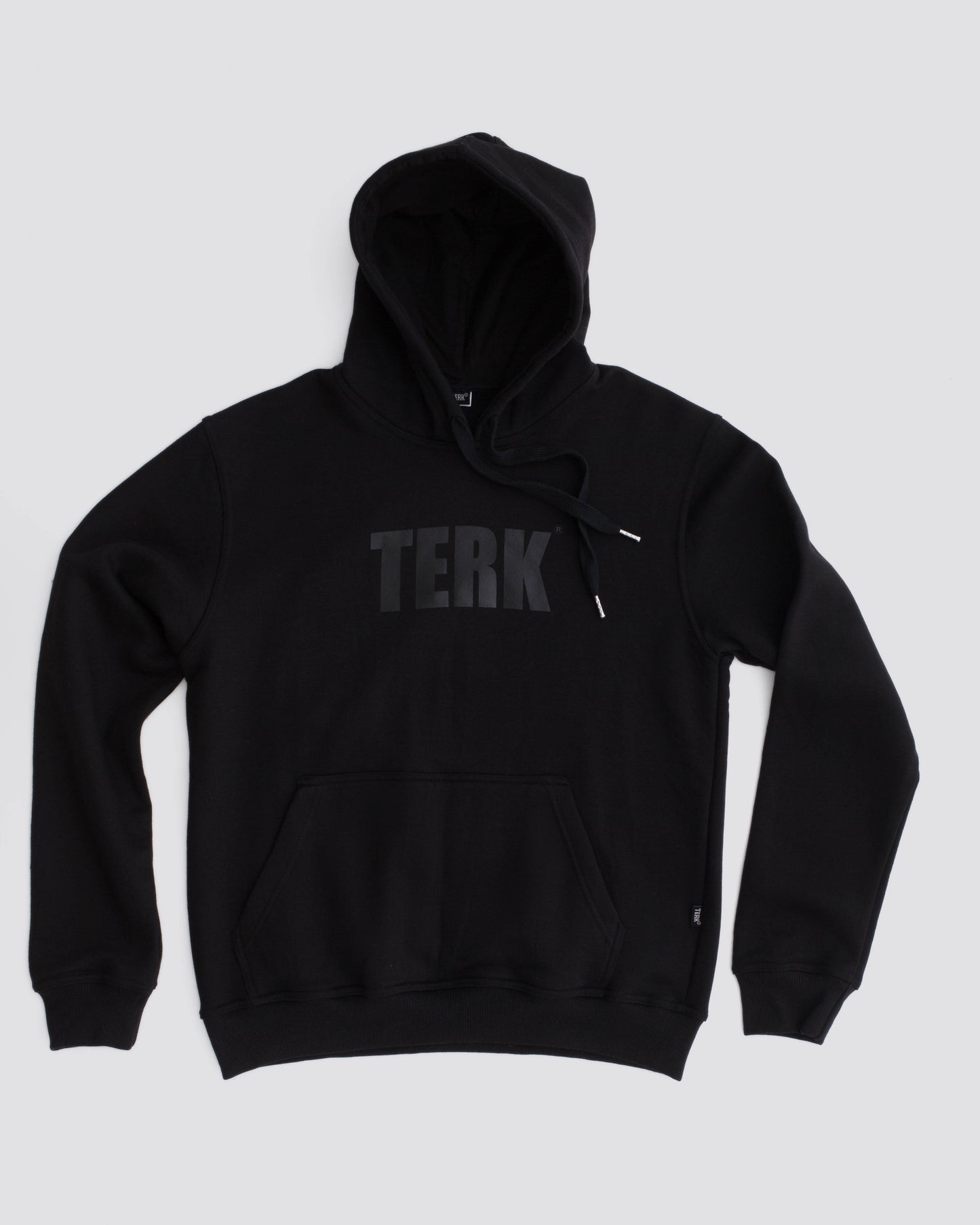 BLACK TERK LOGO HOODIE