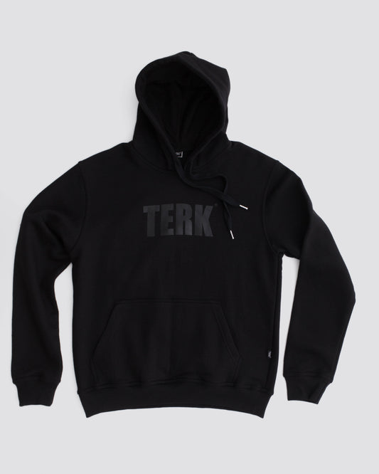 BLACK TERK LOGO HOODIE