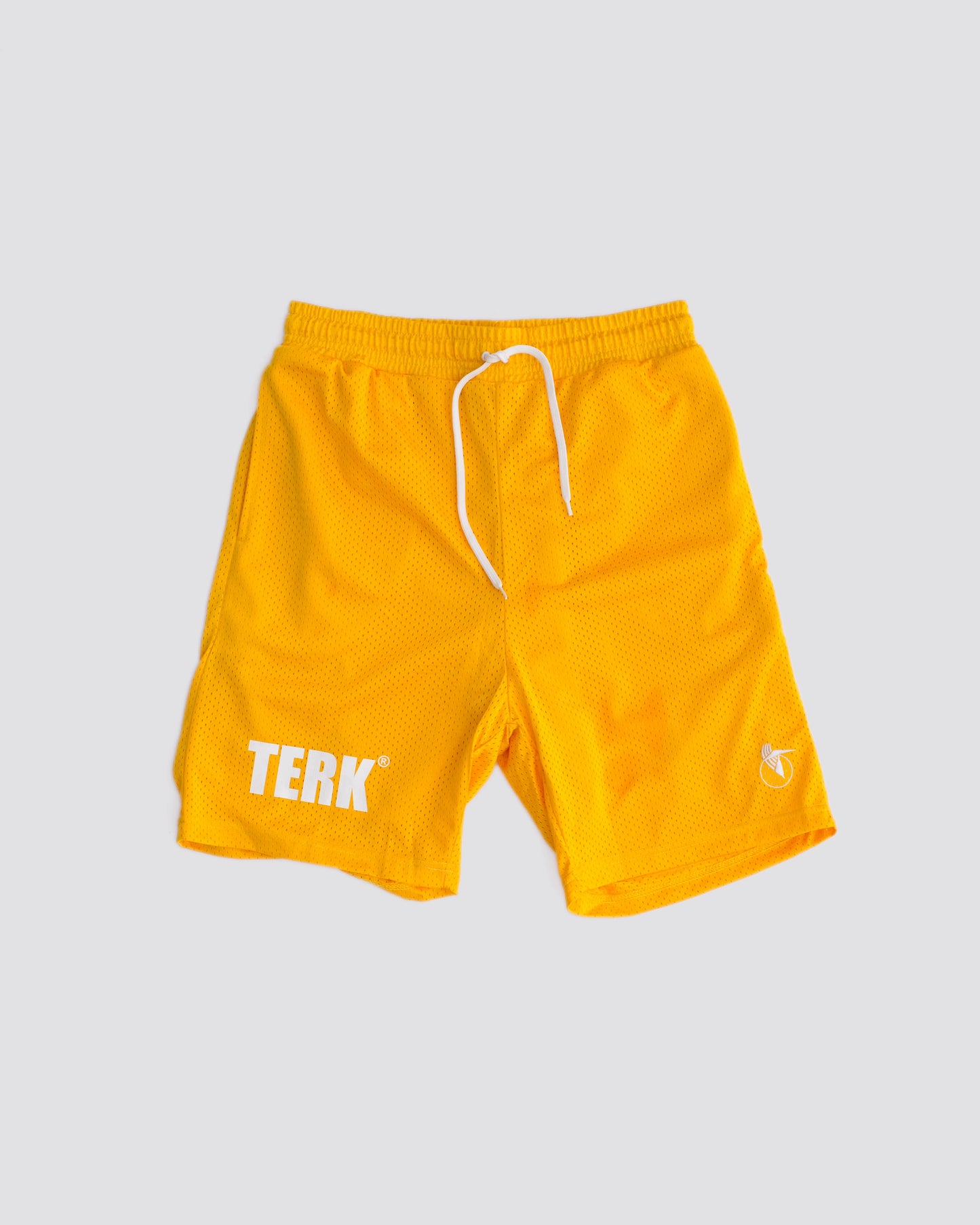 TERK Graphic Drawstring Shorts