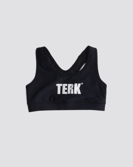 TERK BLACK SPORTS BRA